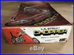 L. A. Street Chopper Revell Harley Knucklehead 1971 Vintage Model Motorcycle Kit