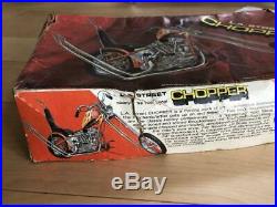 L. A. Street Chopper Revell Harley Knucklehead 1971 Vintage Model Motorcycle Kit