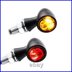LED Indicator Tail Light for Harley Road/Street Glide TX1 Black Tinted