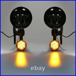 LED Zusatzscheinwerfer Set für Harley-Davidson Street Glide 06-13 bs