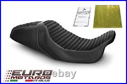 Luimoto Classic Suede Seat Cover For Harley Davidson Road+Street Glide 2011-2020