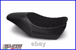 Luimoto Diamond Suede Seat Cover For Harley Davidson Street 500 750 2016-2021