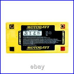 Motobatt Battery for Harley Davidson DYNA 1580 STREET BOB FXDB-I GX 07-11 AGM