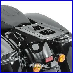 Mounting Rack Two Up Detachable for Harley Davidson Road Glide Ultra 16-20 black