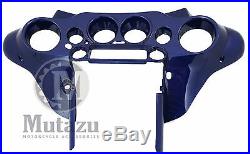 Mutazu Cobalt Blue Front Inner Cowl Fairing for Harley Electra Street Glide FLH