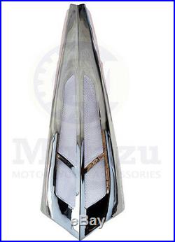 Mutazu Custom Chrome Chin Spoiler Scoop for Harley Road Street Electra Glide FLH