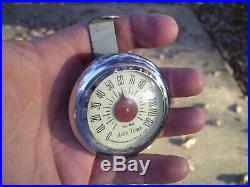 Original 1940s-50s Tel-tru Auto thermometer gage old vintage scta GM Ford Chevy