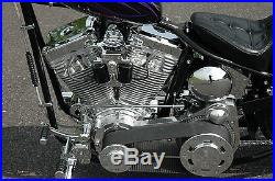 Polished Ultima 3.35 Inch Street Open Belt Drive Primary 90-06 Harley Softail