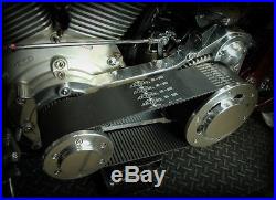 Polished Ultima 3.35 Inch Street Open Belt Drive Primary 90-06 Harley Softail