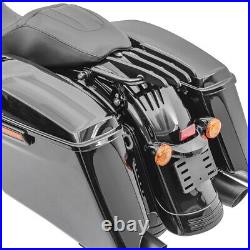 Rear Luggage Rack + Docking Kit for Harley CVO Limited 14-22 XB black