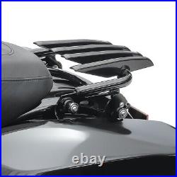 Rear Luggage Rack + Docking Kit for Harley Road Glide 15-22 XB black