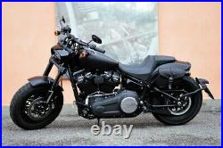 Saddle Bag Leather Harley Davidson Softail 2018-2021 Fat Bob, Slim, Street Bob