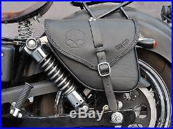 Saddle Bag Left&right Side For Harley Davidson Dyna Street Bob Wide Glide Fatbob