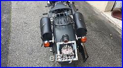 Saddle Bag Left&right Side For Harley Davidson Dyna Street Bob Wide Glide Fatbob
