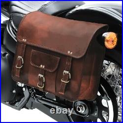 Saddle Bag Vintage for Harley STREET 750/500 craftride SV7 BR