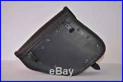 Saddle Bags Left&right For Harley Davidson Dyna Street Bob Fat Bob Made In Italy