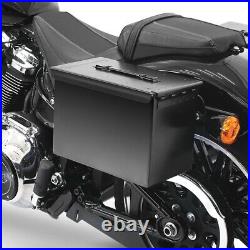 Saddle bag PA108 + holder removable for Harley Softail Street Bob 18-21 left