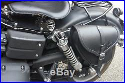 Satteltasche für Harley Davidson DYNA STREET BOB italienische Qualität leder