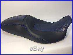 Street Glide HARLEY Touring Seat P52320-11, Blue Gator 2008-2017 COVER ONLY