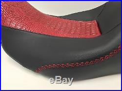 Street Glide HARLEY Touring Seat P52320-11, Red 2008-2018 COVER ONLY