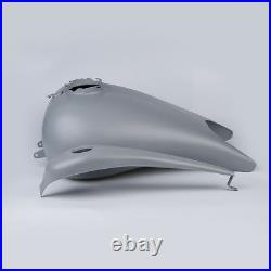 Stretched 6.6gal. Gallon Gas Fuel Tank Fit For Harley Touring Street Glide 08-21