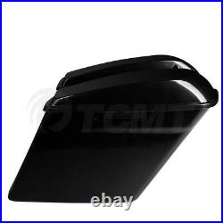 Unpainted Stretched Saddlebags Fit For Harley Touring CVO Street Glide 2014-Up