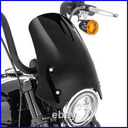 Windshield for Harley Davidson Softail Street Bob FB2 black