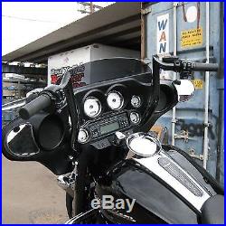 Yaffe Black 12 Monkey Handlebar Package 08-13 Harley Street Electra Glide ABS