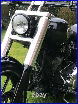 ZRide Gabelcover Harley Davidson Dyna Street Bob FXDB / Super Glide fork shrouds